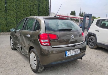 Citroen C3 II 2013 Citroen C3 2013r, 1.2 Benzyna. Uszkodzony lewy bok i lekko prawy tyl. Jezd, zdjęcie 3