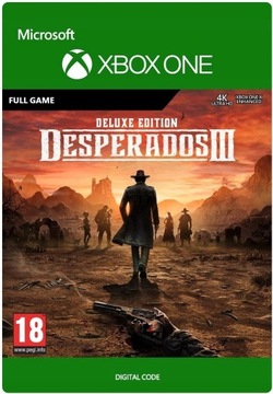 DESPERADOS III 3 DELUXE EDITION KLUCZ XBOX ONE SERIES XS