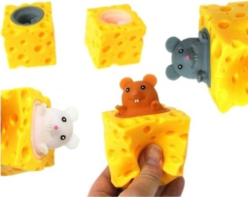 мягкие 24 шт МЫШКА С СЫРОМ