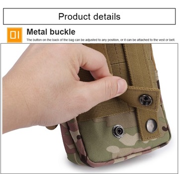 torba saszetka nerka biodrówka KHAKI taktyczna