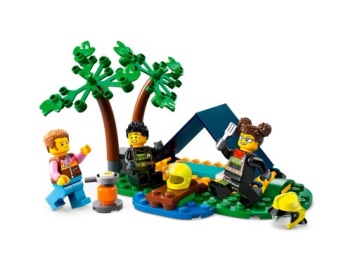 LEGO City 60412 Внедорожная пожарная машина со спасательной шлюпкой Подарок
