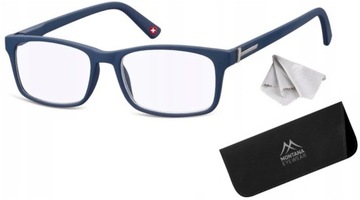 okulary do czytania plusy filtr blue light +1,5