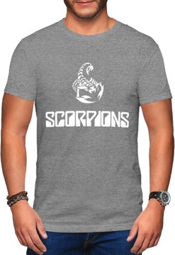 SCORPIONS KOSZULKA MĘSKA HARD ROCK METAL ROZ XL MĘSKI TSHIRT NADRUK T-SHIRT