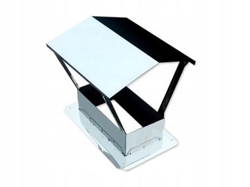 NASADA KOMINOWA KARMNIK Z PŁYTĄ 140x270mm / DASZEK KOMINOWY