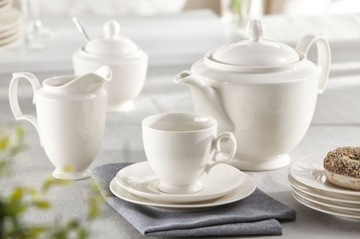 Serwis herbaciano-kawowy porcelana MariaPaula Queen na 6 osób 21 el.