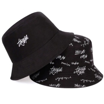 Кепка-ВЕДРО двухсторонняя с надписью «РЫБАЛКА ШЛЯПА».