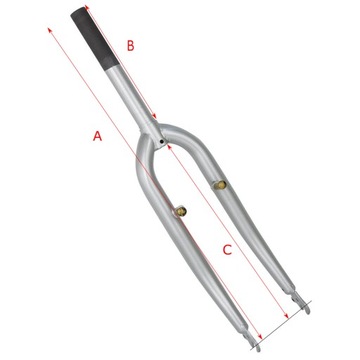 Велосипедная вилка 26 дюймов 31,8 мм/172 мм (126)