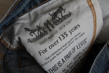 LEVI'S 514 SZARE SPODNIE JEANS W34 L34 BDB STAN