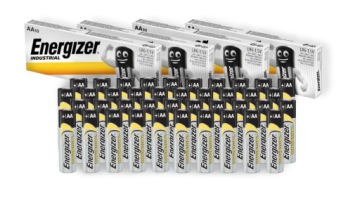 40x Bateria Industrial alkaliczna AA R6 1,5V Energizer