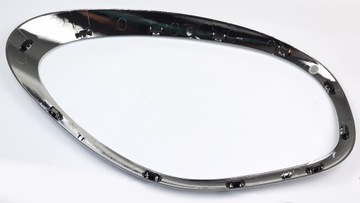 РАМА ОЧКИ МАСКА ГЛАЗ ХРОМ КОЛЬЦО ФАРЫ MINI COOPER R60 R61 СЛЕВА