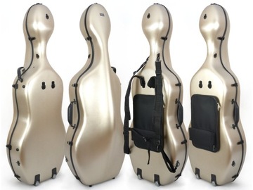 ArtMG Futerał wiolonczelowy, na wiolonczelę lekki Artesano CH-B