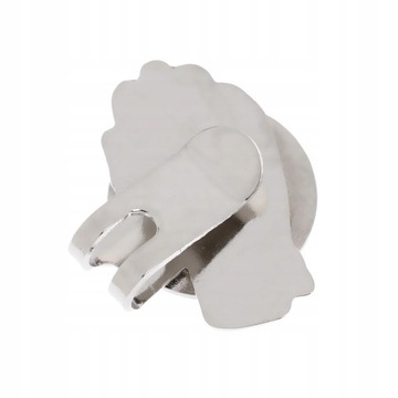 Козырек для шляпы, зажим и маркер для мяча для гольфа в форме алюминиевых перчаток для гольфа, набор из 3 шт.