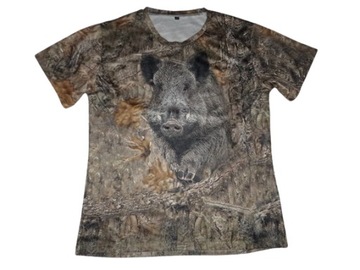 FAJNA KOSZULKA - CAMO TREE BOAR