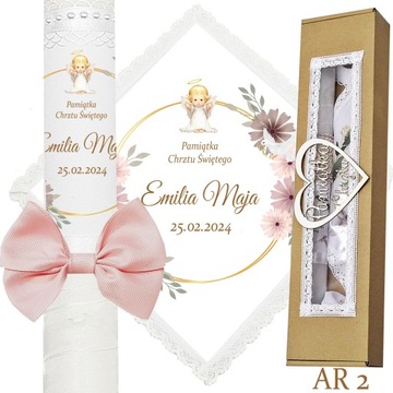 КРЕЩЕННАЯ СВЕЧА КОРОБКА ДЛЯ ОДЕЖДЫ ДЛЯ КРЕЩЕНИЯ