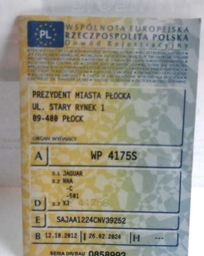 Jaguar XJ VII X351 Sedan SWB 3.0L V6D 600 275KM 2012 Jaguar XJ 2012r, 3.0 Diesel, AUTOMAT, Uszkodzony prawy bok, Jezdzi. 3.0, zdjęcie 34