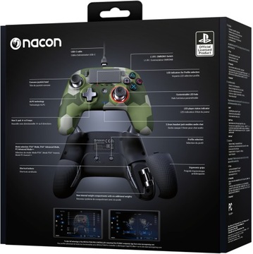 Контроллер NACON PS4 Pad Revolution Pro 3CamoGreen