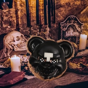 MASKA NIEDŹWIEDZIA DIABELSKIE OCZY HORROR HALLOWEEN IMPREZA KONCERT
