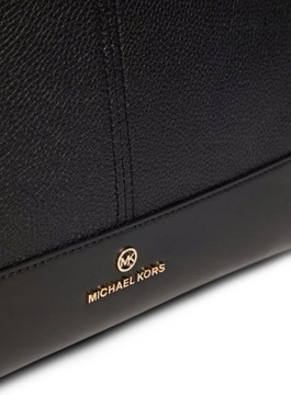 MICHAEL KORS shopper różowa torebka damska ze skóry naturalnej do ręki duża