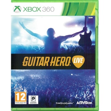 ИГРА GUITAR GUITAR HERO LIVE GAME XBOX 360 X360 ПОЛНЫЙ КОМПЛЕКТ В КОРОБКЕ
