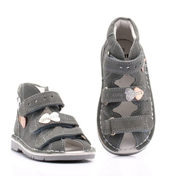 Kapcie ortopedyczne Bartek 115201 szare - 19