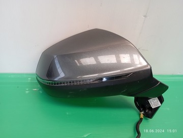 ЗЕРКАЛО ПРАВОЕ AUDI Q7 4M 15PIN 4M1857410 КАМЕРА ДЮЙМЫ