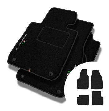 Velurové koberce Performance pro Fiat 500 od roku 2020