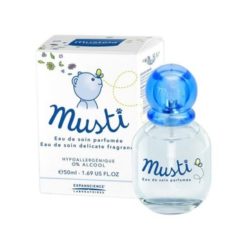 MUSTI Woda toaletowa Mustela 50 ml 0 +