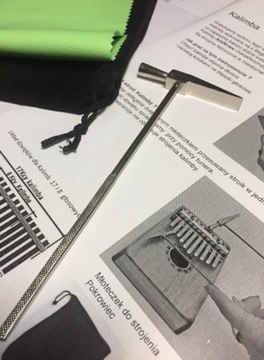 КАЛИМБА 17 тонн - красное дерево, синий + фурнитура!