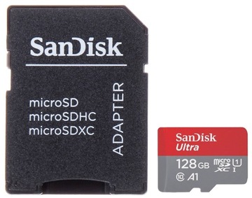 КАРТА ПАМЯТИ SD-MICRO-10/128-SAND microSD UHS-I, SDXC 128 ГБ SANDISK