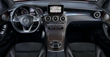 Mercedes GLC C253 SUV 2.1 220 d 170KM 2018 Mercedes-Benz GLC SalonPL AMG Burmester LED Panorama Kamera AndroidCarPlay, zdjęcie 16