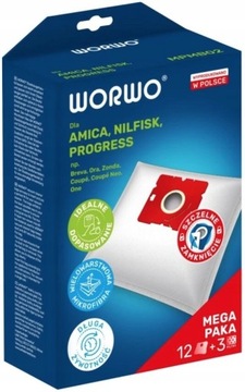 Сумки для пылесоса Worwo MPMB02X12K Amica Beko