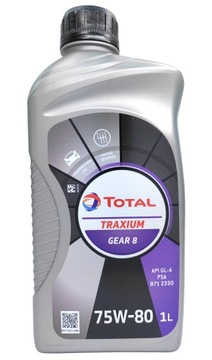 TOTAL TRAXIUM GEAR 8 75W80 1L TRANSMISSION BV PSA