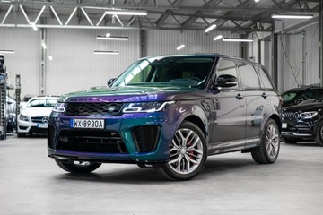 Land Rover Range Rover Sport II SUV Facelifting 5.0L V8 S/C 575KM 2019 Land Rover Range Rover Sport SVR 575KM. Lakier SVO, zdjęcie 1