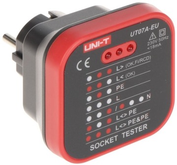 TESTER GNIAZD SIECIOWYCH UT-07A-EU UNI-T
