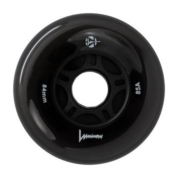 KOŁA ŚWIECĄCE DO ROLEK LUMINOUS BLACK 84MM