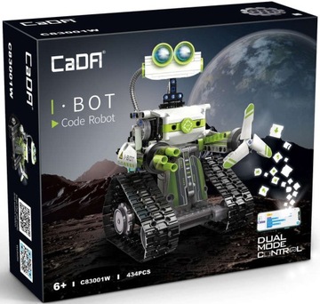 Tzada Technic Robot запрограммирован BOT 434EL. Контролируется светодиодом