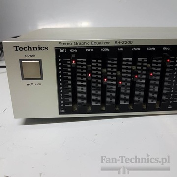 Fan-Technics Эквалайзер Technics SH-Z200 Магазин Лодзь