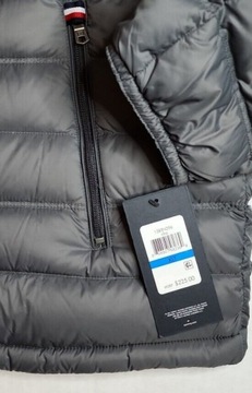 Tommy Hilfiger Lightweight Packable Natural Down Puffer Jacket Gray XLT