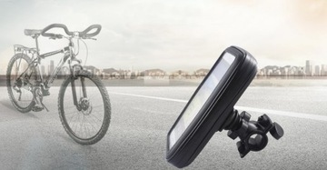 Водонепроницаемый ВЕЛОСИПЕДНЫЙ ДЕРЖАТЕЛЬ ДЛЯ ТЕЛЕФОНА, КРЕПЛЕННЫЙ НА РУЛЕ МОТОРНОГО ВЕЛОСИПЕДА XL