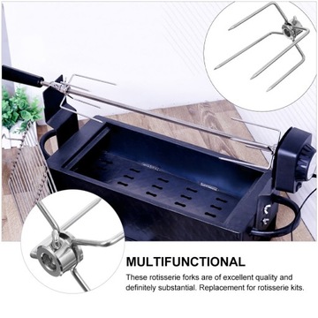 АКСЕССУАРЫ ДЛЯ ГРИЛЯ ВИЛКА ДЛЯ ВЕРТЕЛЯ