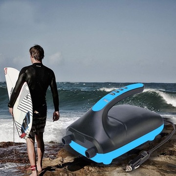 Электрический воздушный насос SUP 20PSI 12В 110Вт синий