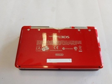 КОНСОЛЬ NINTENDO 3DS RED + СТИЛУС + КАРТА ПАМЯТИ + УПРАВЛЕНИЕ ОРГАНИЗАЦИИ