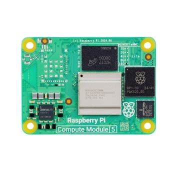 CM5016064 - Raspberry Pi Compute module 5 - 2,4GHz 16GB RAM 64GB eMMC