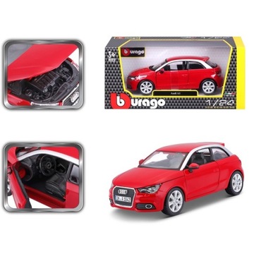 Модель Audi A1 1:24 Bburago 18-22127 красный