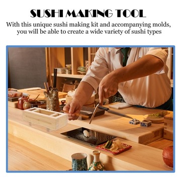 Деревянная японская форма для суши, японская форма для суши