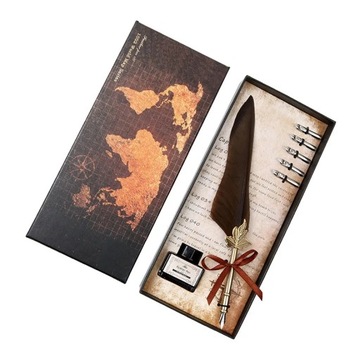 European Style Retro Set Quill Birthday Gift Creative Valentine's Day