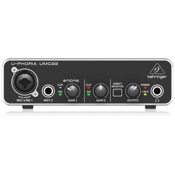 Interfejs Audio Behringer USB UMC22