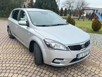 Kia Ceed I Hatchback 5d Facelifting 1.4 DOHC CVVT 90KM 2010 Kia Ceed LIFT 1.4 90KM Klima 2x kola 1-reka Gotowy do jazdy 1.4 90KM, zdjęcie 7