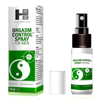 ORGASM CONTROL SPRAY OPÓŹNIA PRZEDWCZESNY WYTRYSK DŁUŻSZY SEX STOP ORGAZM