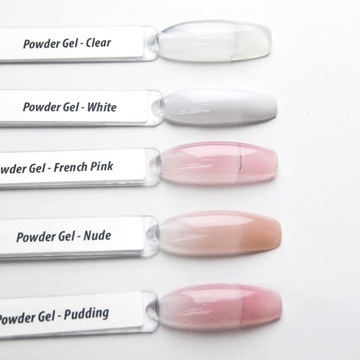 Набор для сборки POWDER GEL акриловый гель NUDE 30 мл